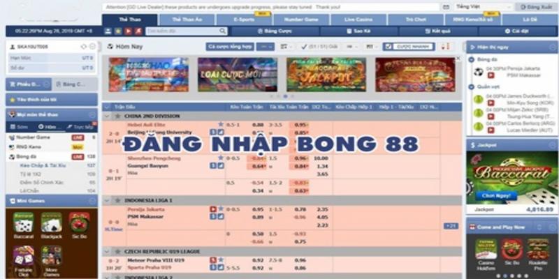 Hướng Dẫn Đăng Nhập Bong88 - Những Điều Cần Biết
