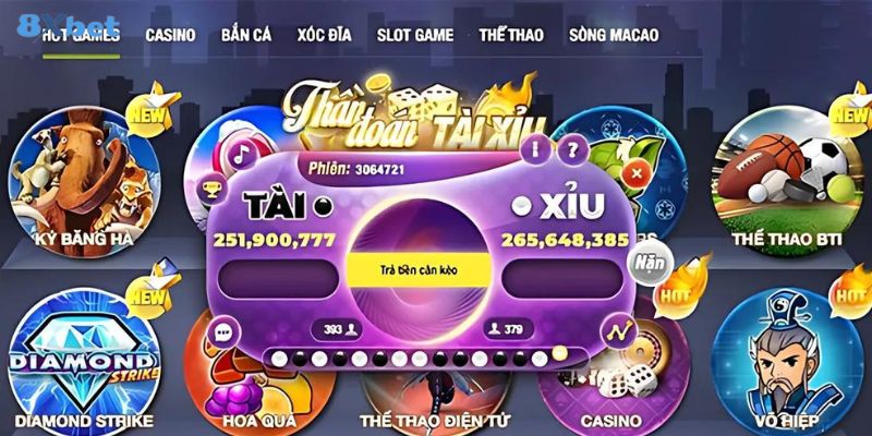 Thử Sức Với Tài Xỉu Tại 8xbet - Trải Nghiệm Và Thắng Lớn